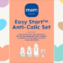 Babyflaschen Easy Start Anti-Colic Set, beige 11tlg, von Geburt an, 1 St