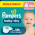 Windeln Baby Dry Gr. 4 Maxi (9-14 kg) Monatsbox, 204 St