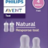 Trinksauger Natural Response Silikon, Durchflussrate 4, 2 St