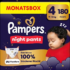 Baby Pants Night Gr. 4 (9-15 kg) Monatsbox, 180 St