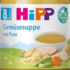 Menü Gemüsesuppe mit Pute ab dem 8. Monat, 190 g