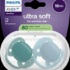 Schnuller ultra soft Silikon,  ab 18 Monaten, 2 St