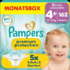 Windeln Gr. 4+ (10-15 kg) Monatsbox, 162 St